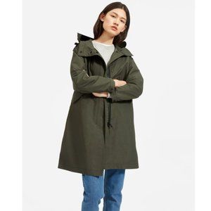 Everlane ReNew Anorak Dark Green